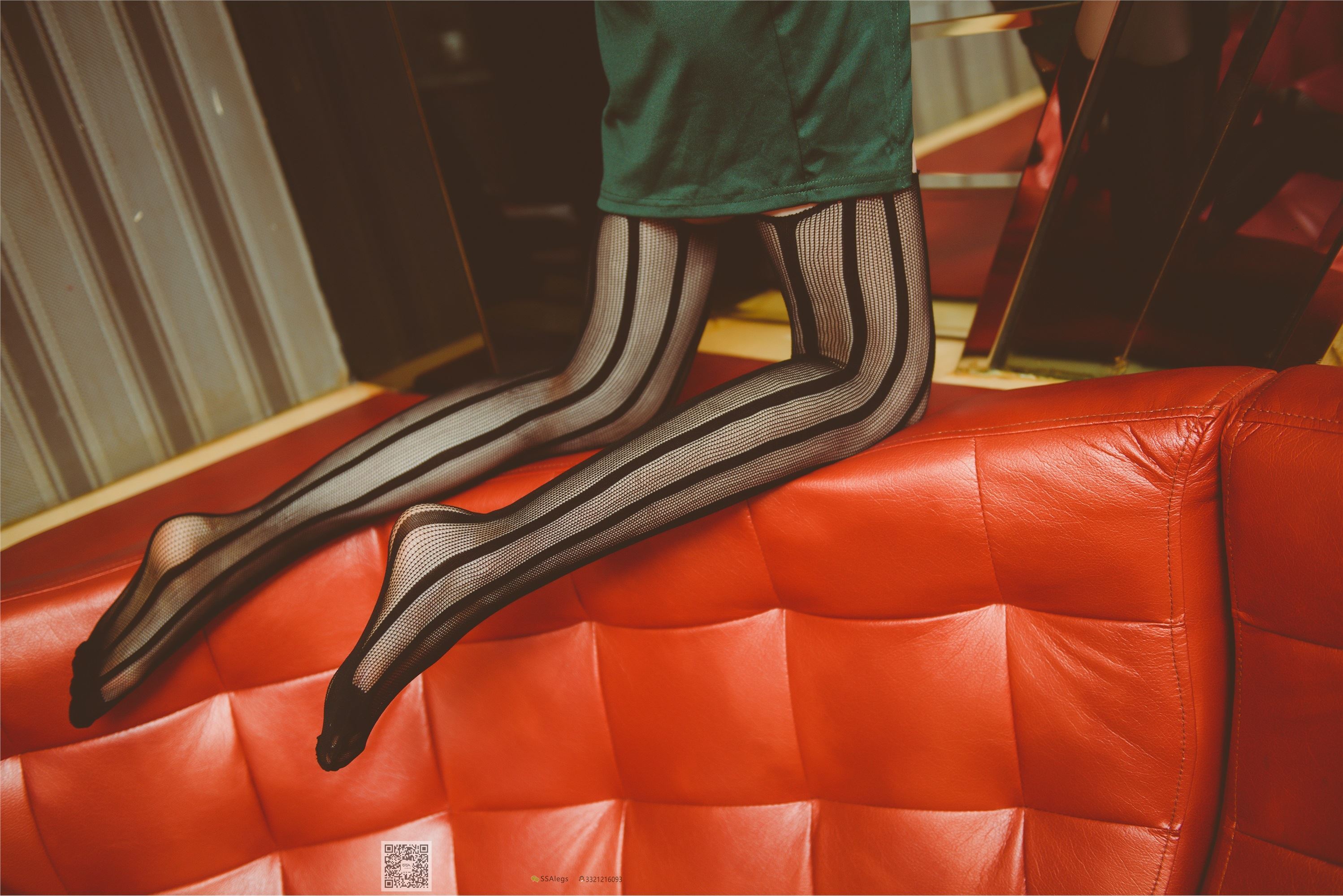 SSA丝社 NO.019 琪琪 KTV骨感网袜美女